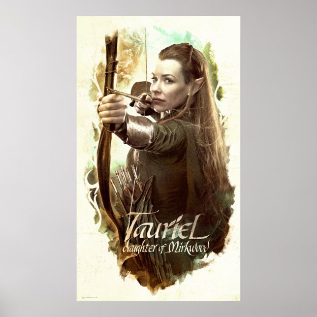 TAURIEL™ Dotter till Mirkwood Poster (Framsidan)