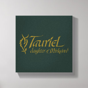 TAURIEL™ Namn Canvastryck