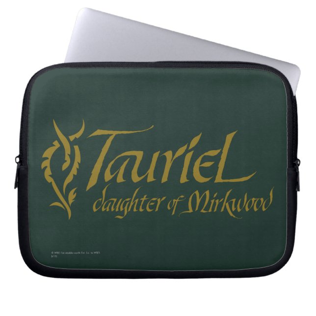TAURIEL™ Namn Laptop Sleeve (Framsidan)