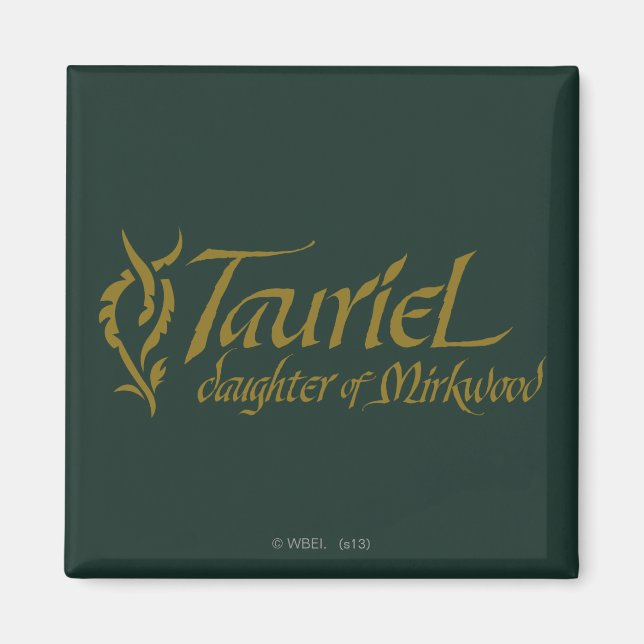 TAURIEL™ Namn Magnet (Framsidan)