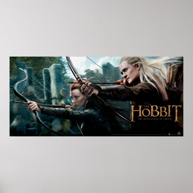 TAURIEL™- och LEGOLAS GREENLEAF™-film Poster (Framsidan)
