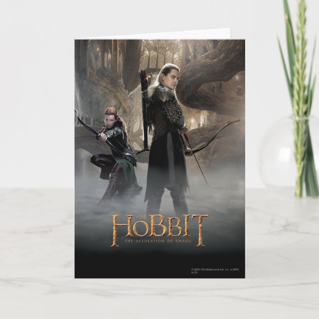 TAURIEL™- och LEGOLAS GREENLEAF™-film Poster 2 Kort (Framsida)