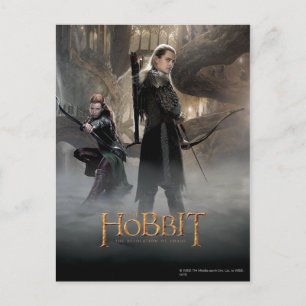 TAURIEL™- och LEGOLAS GREENLEAF™-film Poster 2 Vykort