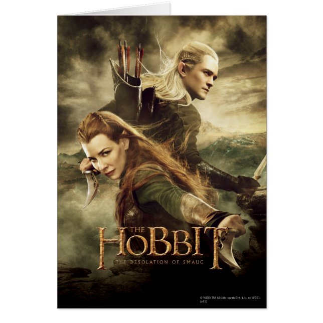 TAURIEL™- och LEGOLAS GREENLEAF™-film Poster 3 Hälsningskort (Framsidan)
