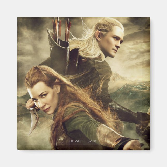 TAURIEL™- och LEGOLAS GREENLEAF™-film Poster 3 Magnet (Framsidan)