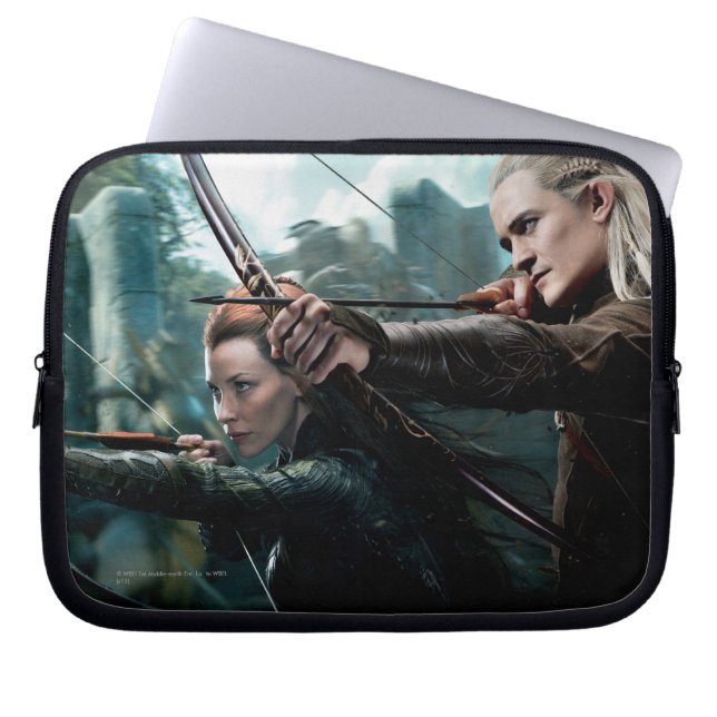 TAURIEL™- och LEGOLAS GREENLEAF™-film Poster Laptop Fodral (Framsidan)