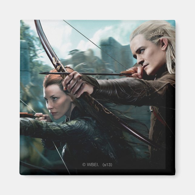 TAURIEL™- och LEGOLAS GREENLEAF™-film Poster Magnet (Framsidan)