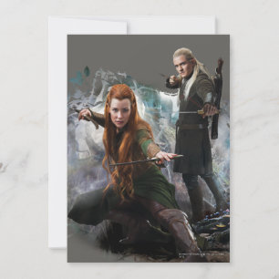 TAURIEL™- och LEGOLAS GREENLEAF™-grafik Inbjudningar