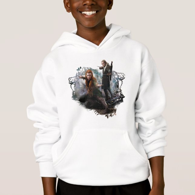 TAURIEL™- och LEGOLAS GREENLEAF™-grafik T-shirt (Framsida)