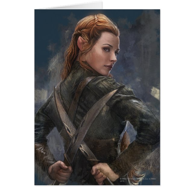 TAURIEL™-skiss Hälsningskort (Framsidan)
