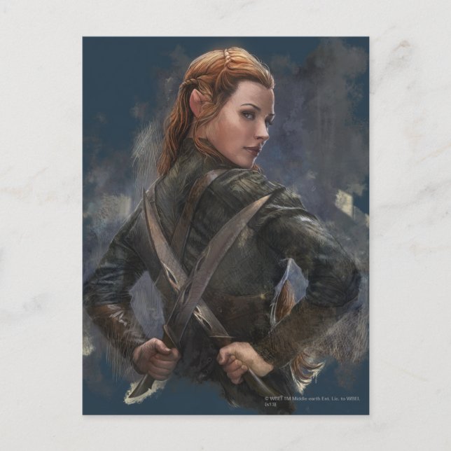 TAURIEL™-skiss Vykort (Framsida)