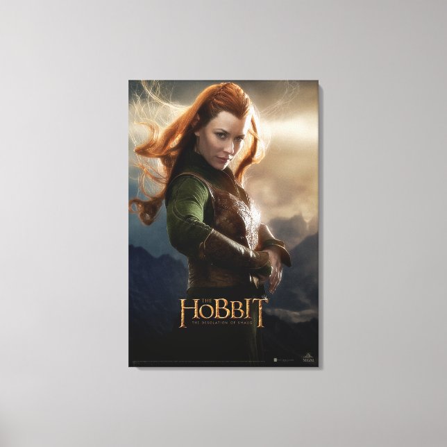 TAURIEL™-tecken Poster 2 Canvastryck (Framsida)
