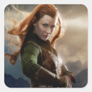 TAURIEL™-tecken Poster 2 Fyrkantigt Klistermärke