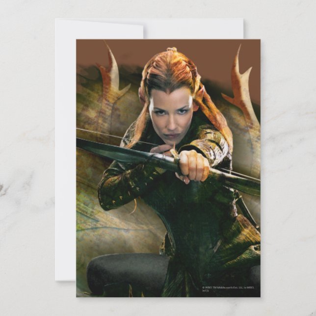TAURIEL™ Teckning Bow Inbjudningar (Framsida)