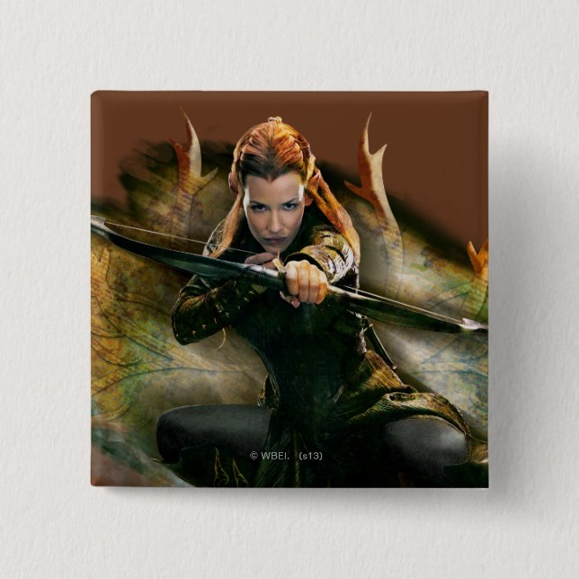 TAURIEL™ Teckning Bow Knapp (Framsida)