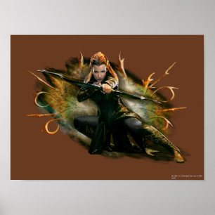 TAURIEL™ Teckning Bow Poster