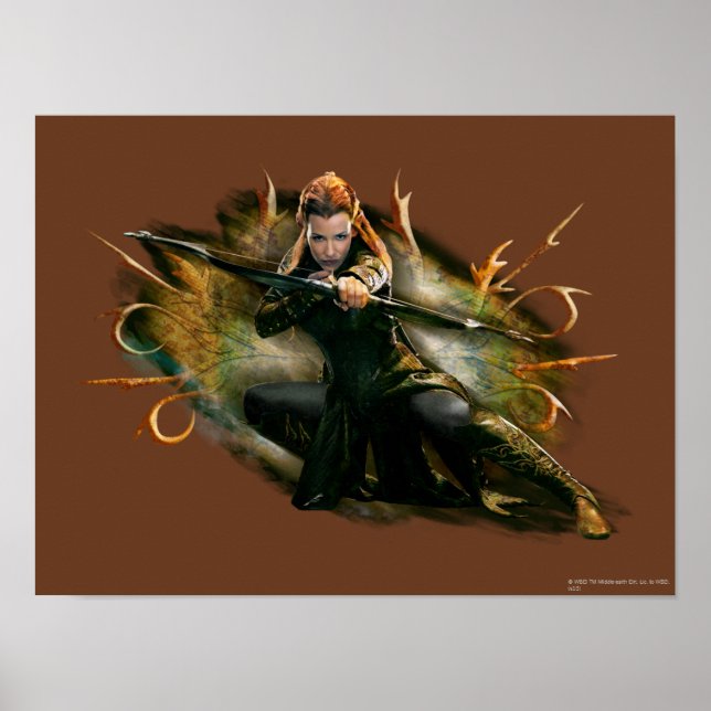 TAURIEL™ Teckning Bow Poster (Framsidan)