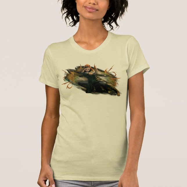 TAURIEL™ Teckning Bow T Shirt (Framsida)