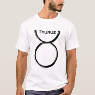 TAURUS, abstrakt utformning av Zodiac-signalen, T Shirt
