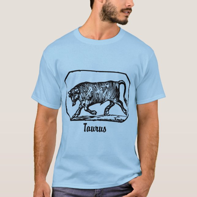 Taurus - Anpassad Tee Shirt (Framsida)