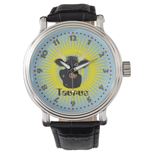 Taurus April 21-20 maj Armbandsur (Framsida)