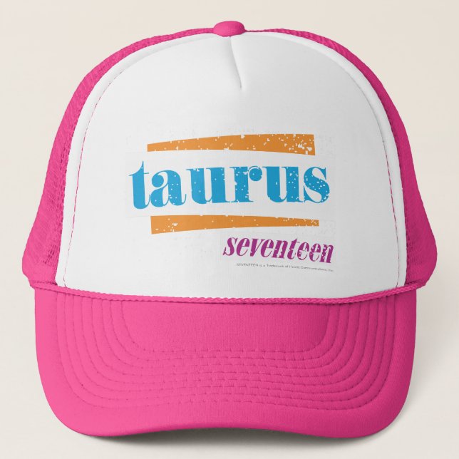 Taurus Aqua Truckerkeps (Framsida)