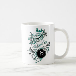 Taurus Art Deco Dam Kaffemugg
