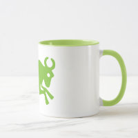 Taurus Astrology Sign, Zodiac Ringer Mugg