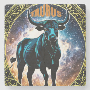 Taurus astrology-tecken stenunderlägg