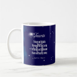 Taurus Astrology Zodiac Signal Constellation Trait Kaffemugg