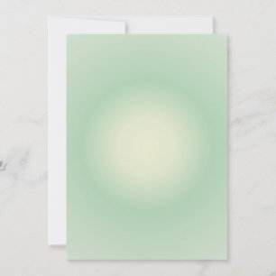 Taurus Aura Gradient Zodiac, Grönt Aura Gradient Julkort