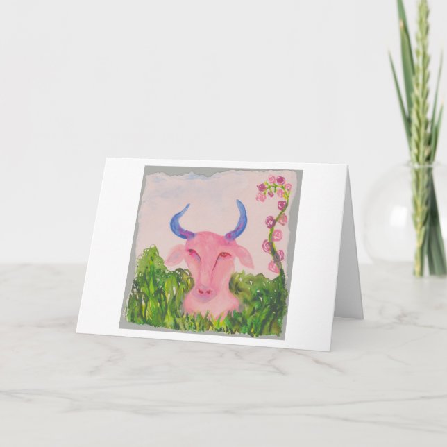 Taurus Birthday Kort (Framsida)