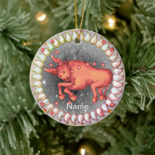 Taurus Birthday ornament