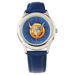 Taurus blå gult armbandsur