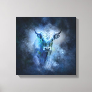Taurus Bull Canvastryck