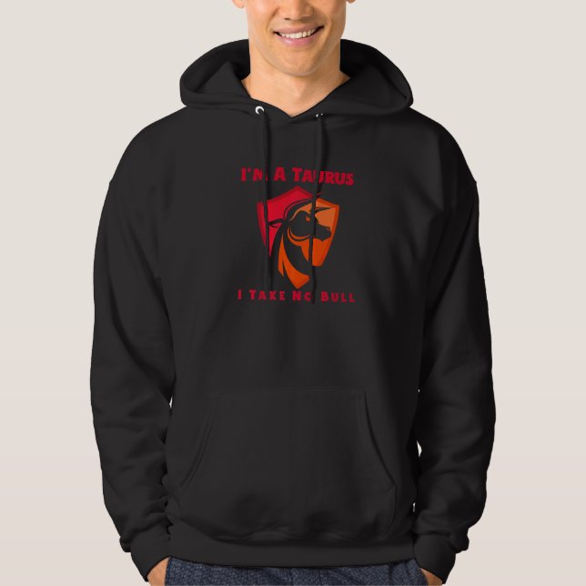 Taurus Bull Hoodie (Framsida)