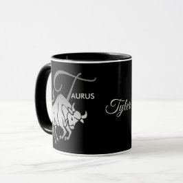 Taurus ♉ Bull - Zodiac-skylt Mugg