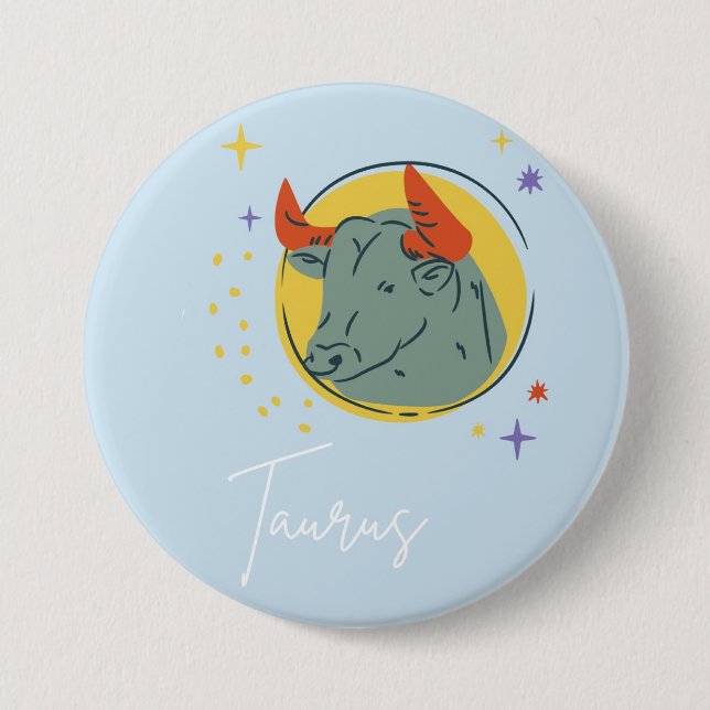 Taurus button badge  knapp (Framsida)