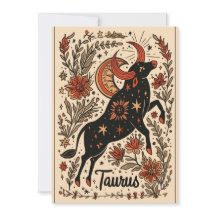 Taurus Celestial Zodiac Art