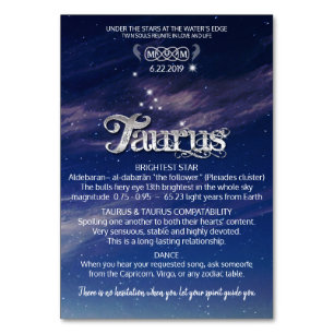 Taurus Centerbit Bord-kort Bordsnummer