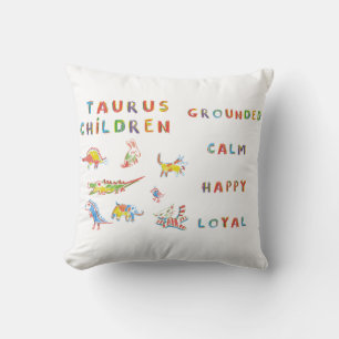 Taurus Child Zodiac Pillow Kudde