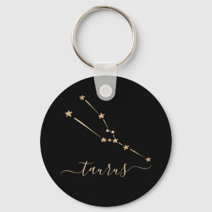 Taurus Constellation Ceramic Nyckelring