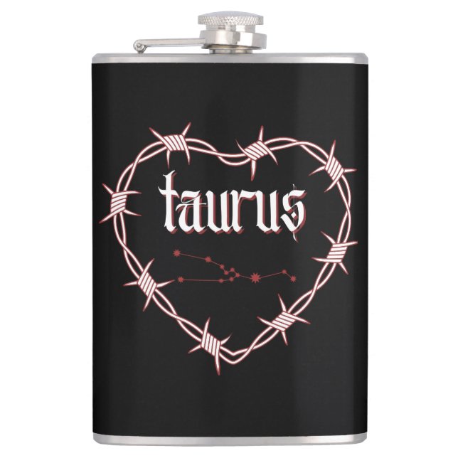 Taurus Constellation Gothic Mörk Celestial Edgy Fickplunta (Framsidan)