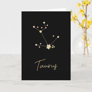 Taurus Constellation Zodiac Kort