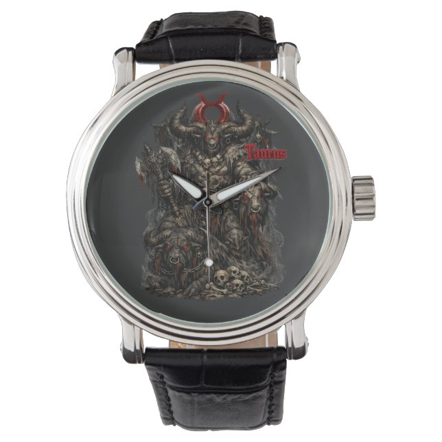 Taurus — Den Infernaliske Krigsherre Armbandsur (Framsida)