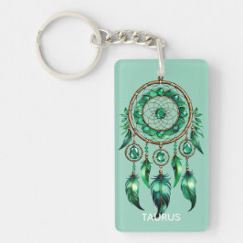 Taurus Dreamcatcher Nyckelring