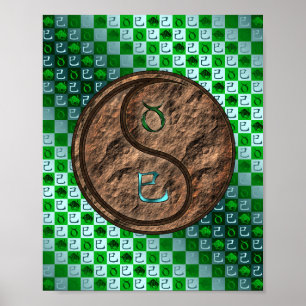 Taurus & Earth Snake Poster