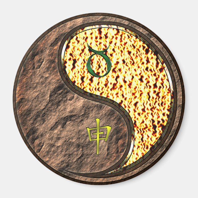 Taurus & Eldapåve Magnet (Framsidan)