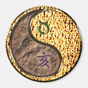 Taurus & Eldboet Magnet
