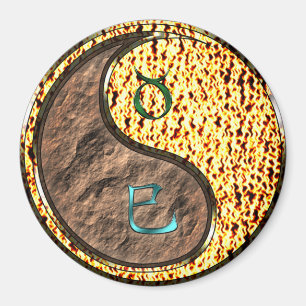 Taurus & Eldsnoge Magnet